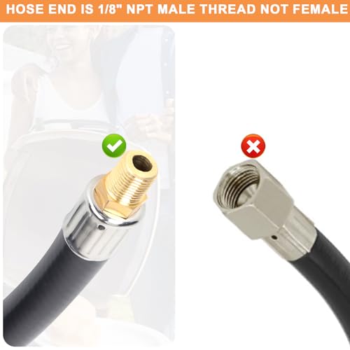 6FT Black Propane Hose Z593679
