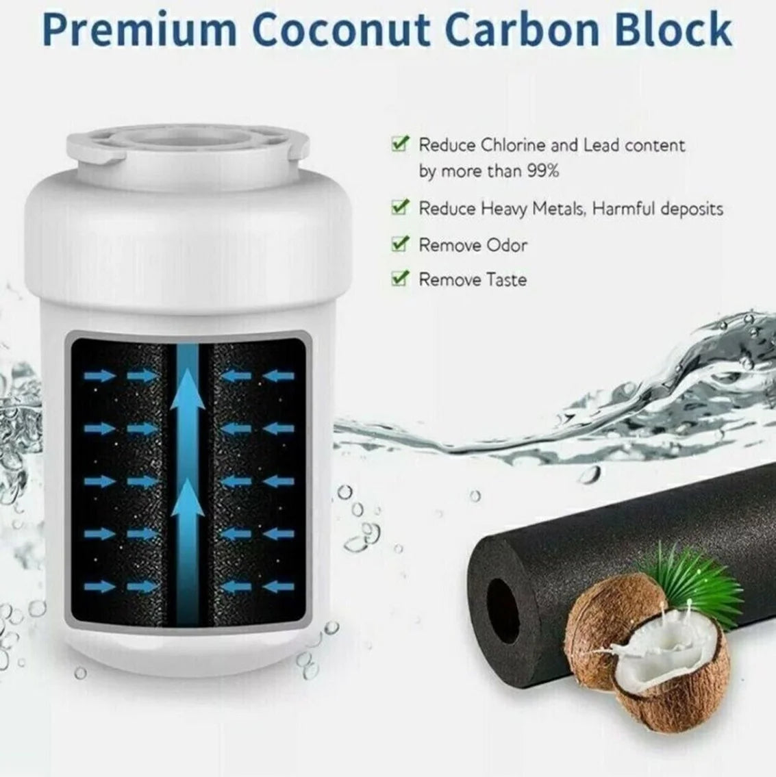 Refrigerator Water Filter 2Pcs Y831