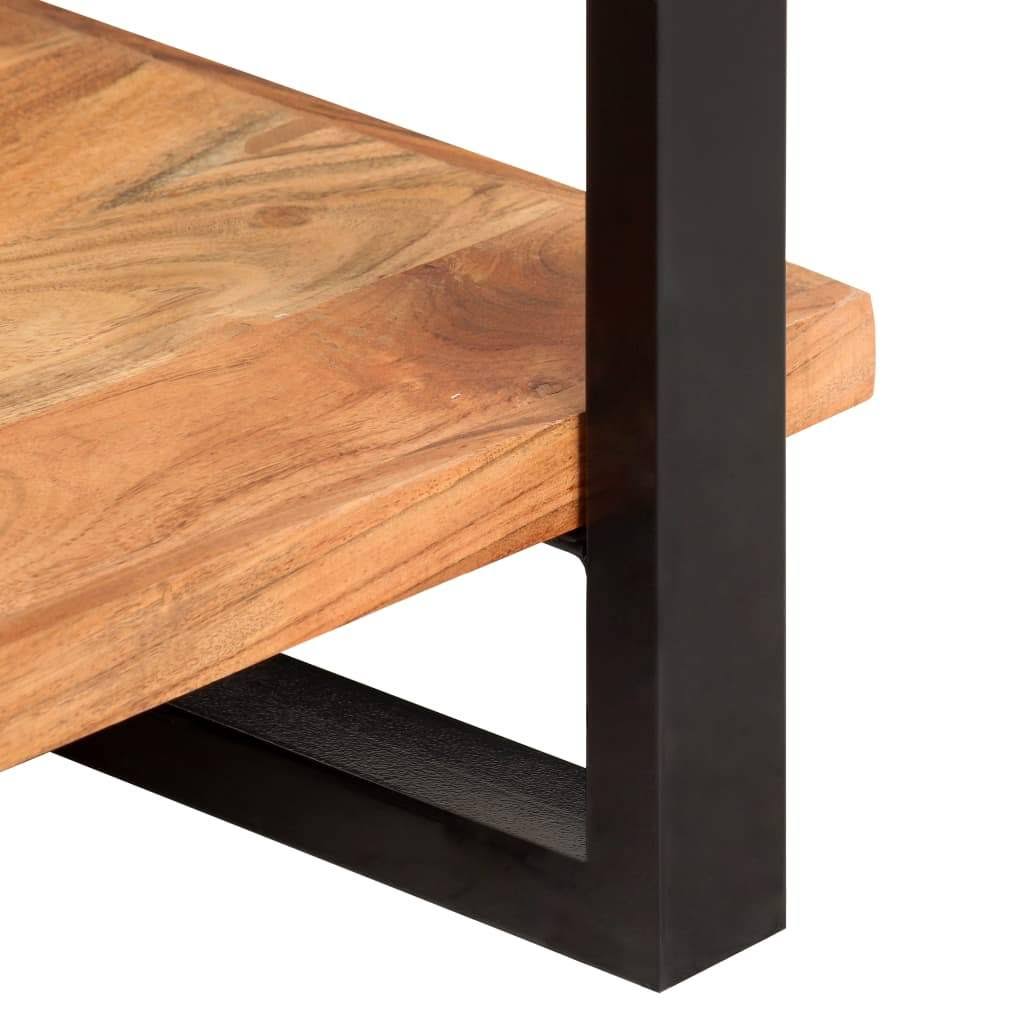 4-Tier Solid Acacia Wood Bookcase B5665