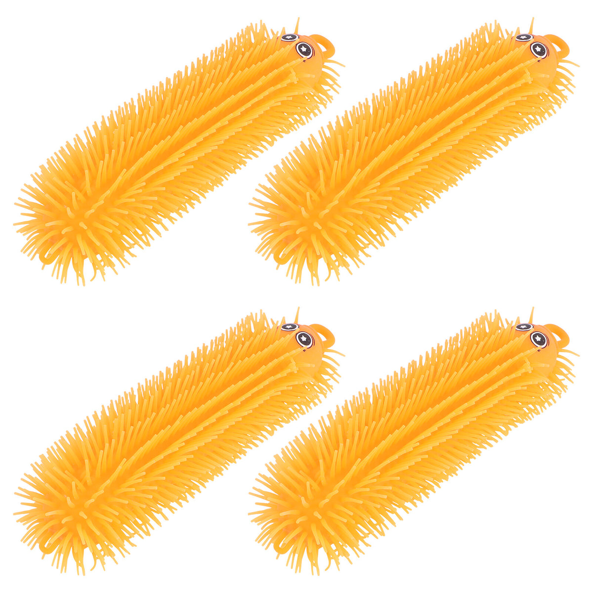 Toys Puffer Ball Caterpillar Sensory Flashing Inflatable Rubber K2604