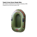 Inflatable Boat 1/2/3 Person Raft Set with Oars and Foot Pump N81059