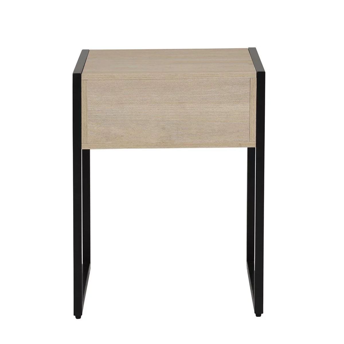 Beige Oak 1 Drawer Nightstand U5442