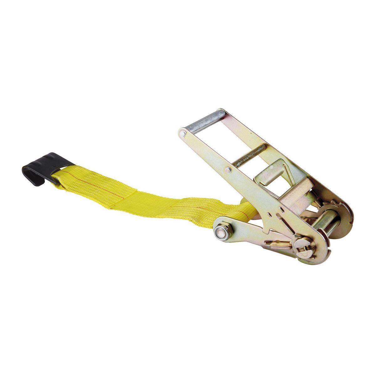 4 in. x 27 ft. Ratcheting Cargo Strap with Flat Hook F186