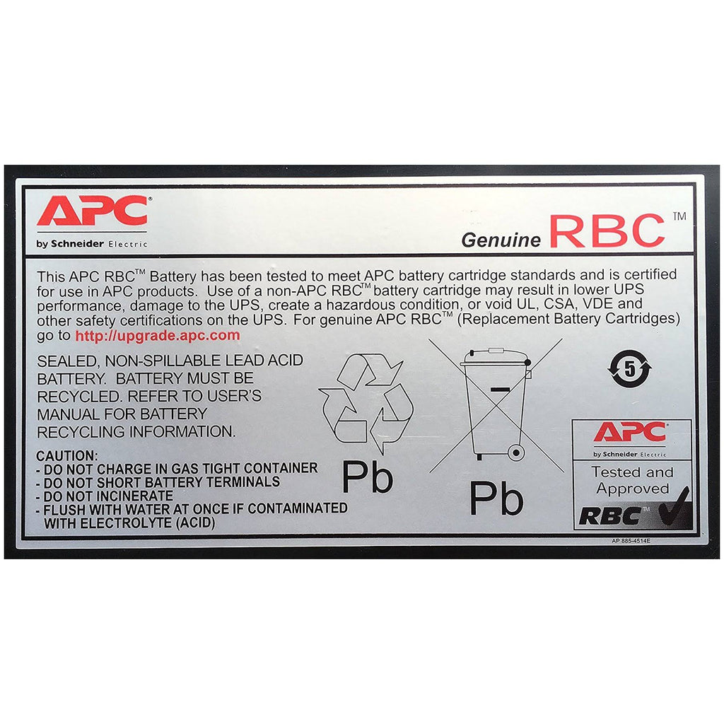 APC Replacement Battery Cartridge #140 UPS Battery - 960 Wh N503222