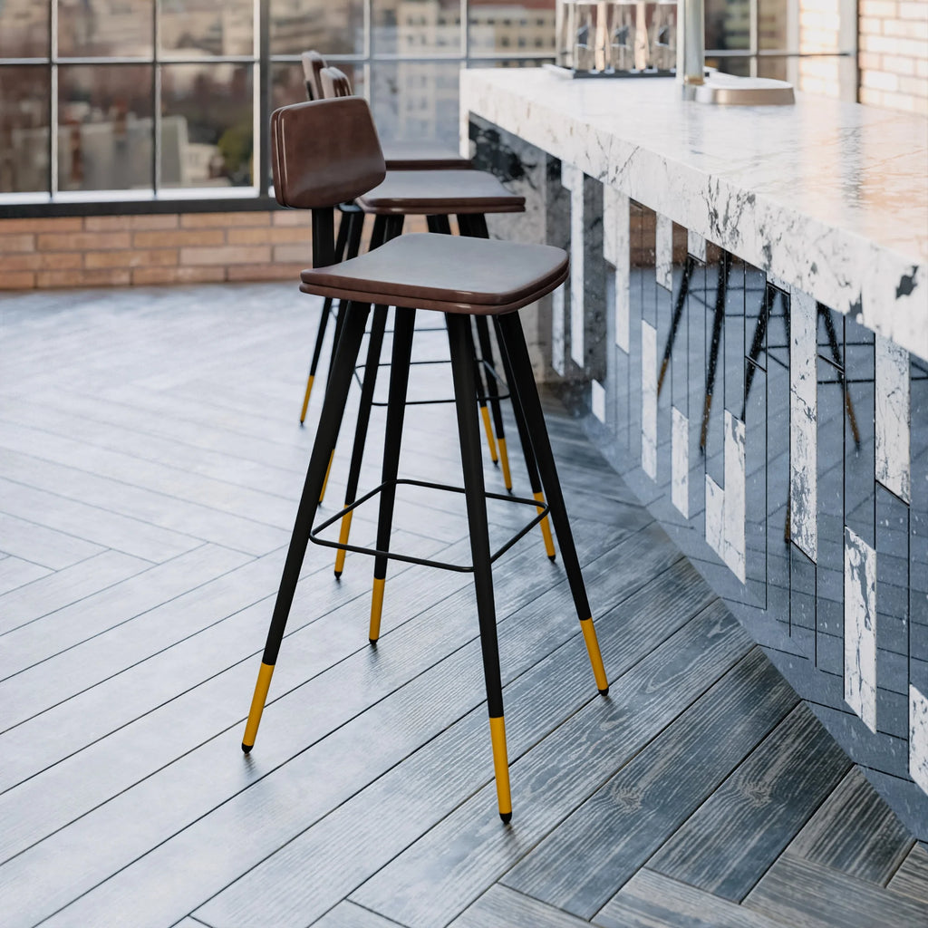 Adjustable Low Back Barstool L56521