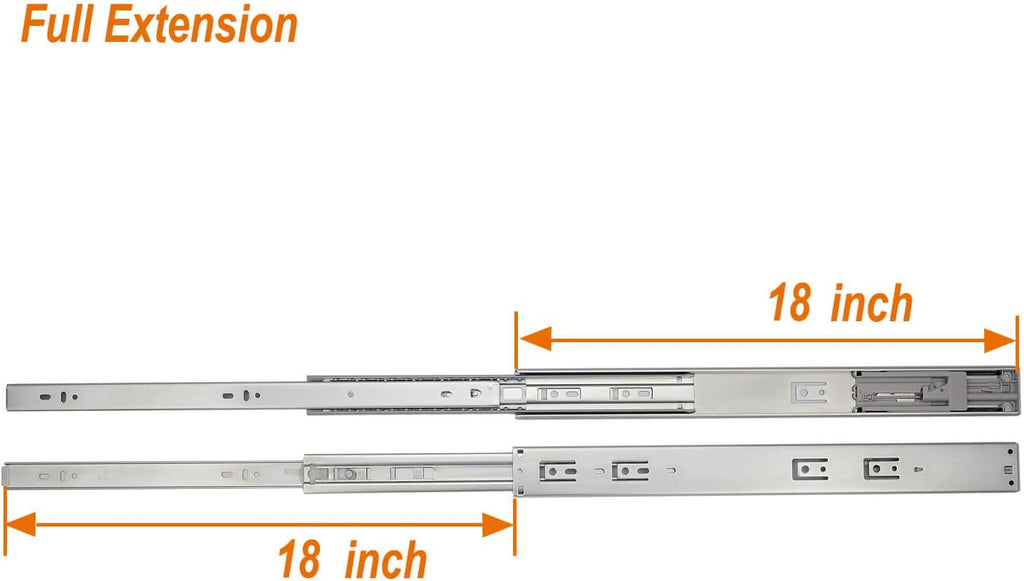 18 Inch Full Extension Ball Bearing Drawer Slides T870541