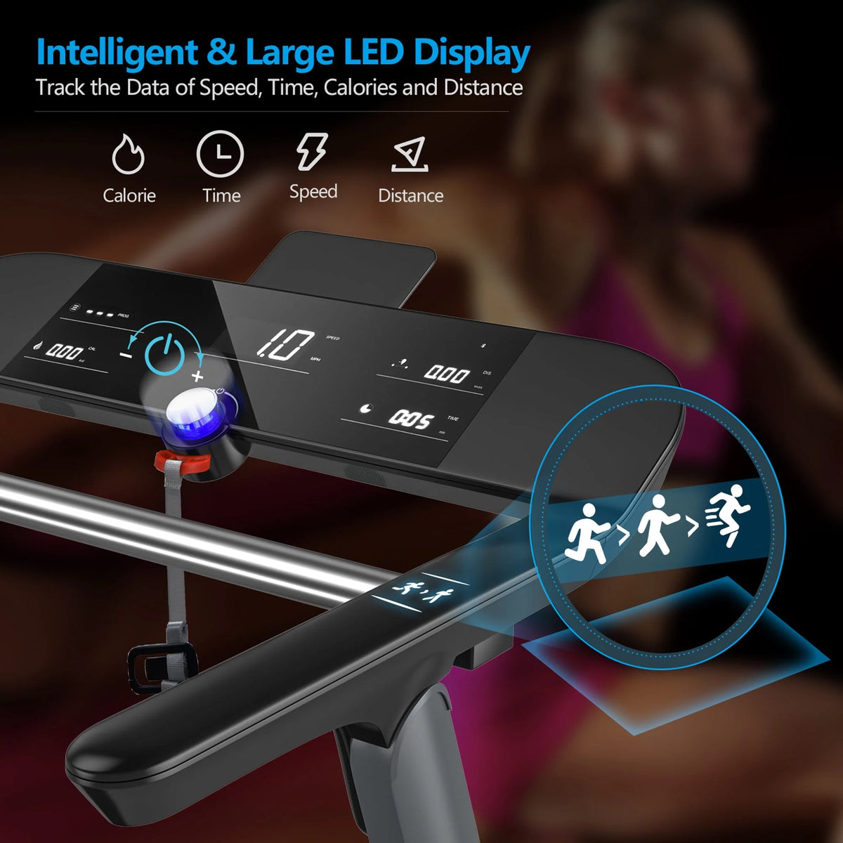 Electric Folding Treadmill S173516