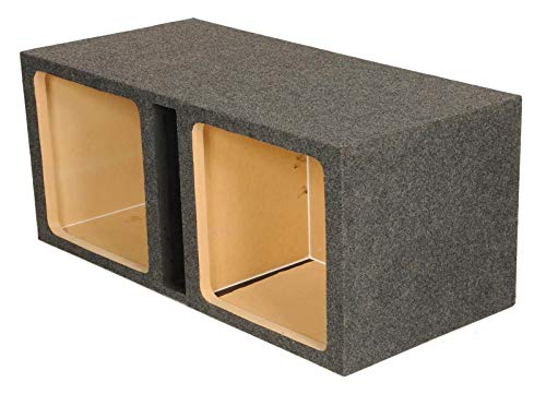 15" Dual Vented Square Subwoofer Enclosure Box T302785