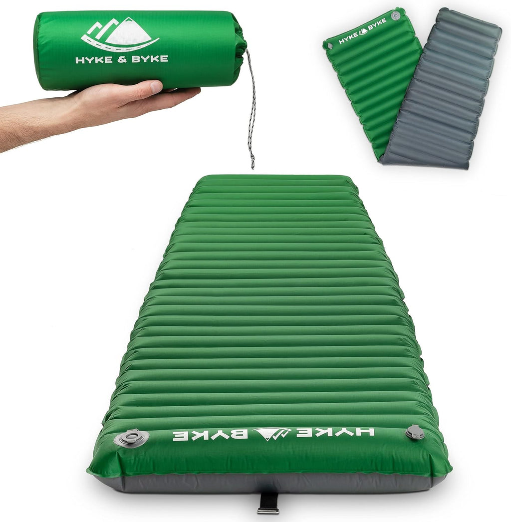 Inflatable Sleeping Pad with 70 D Ripstop Nylon Fabric N911307