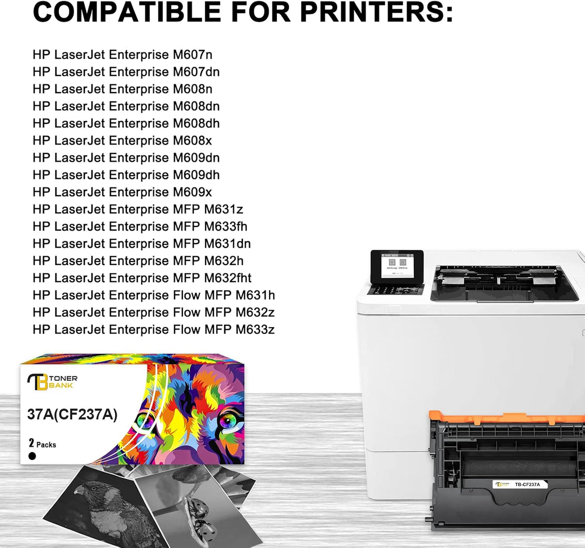 Compatible Toner Cartridge Replacement Black 2-Pack I42377