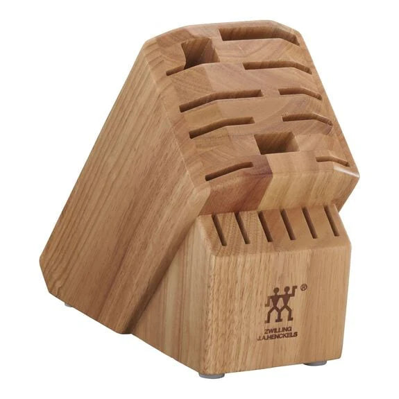 16 Slot Knife Block in Rubberwood F59735