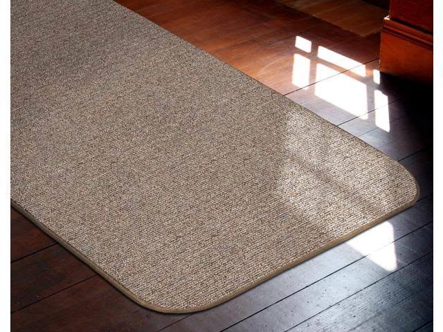Skid-Resistant Carpet Runner Pebble Beige 8 ft. x 36 in. H5279