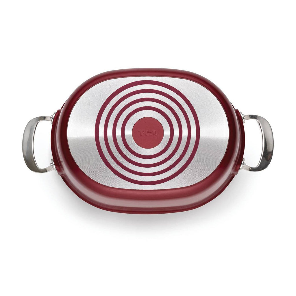 Red 6.3Qt Cast Aluminum Pot E157
