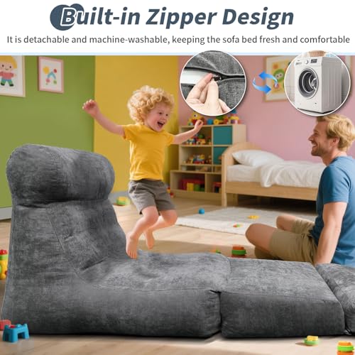 Folding Sofa Bed with Washable Cover X80737