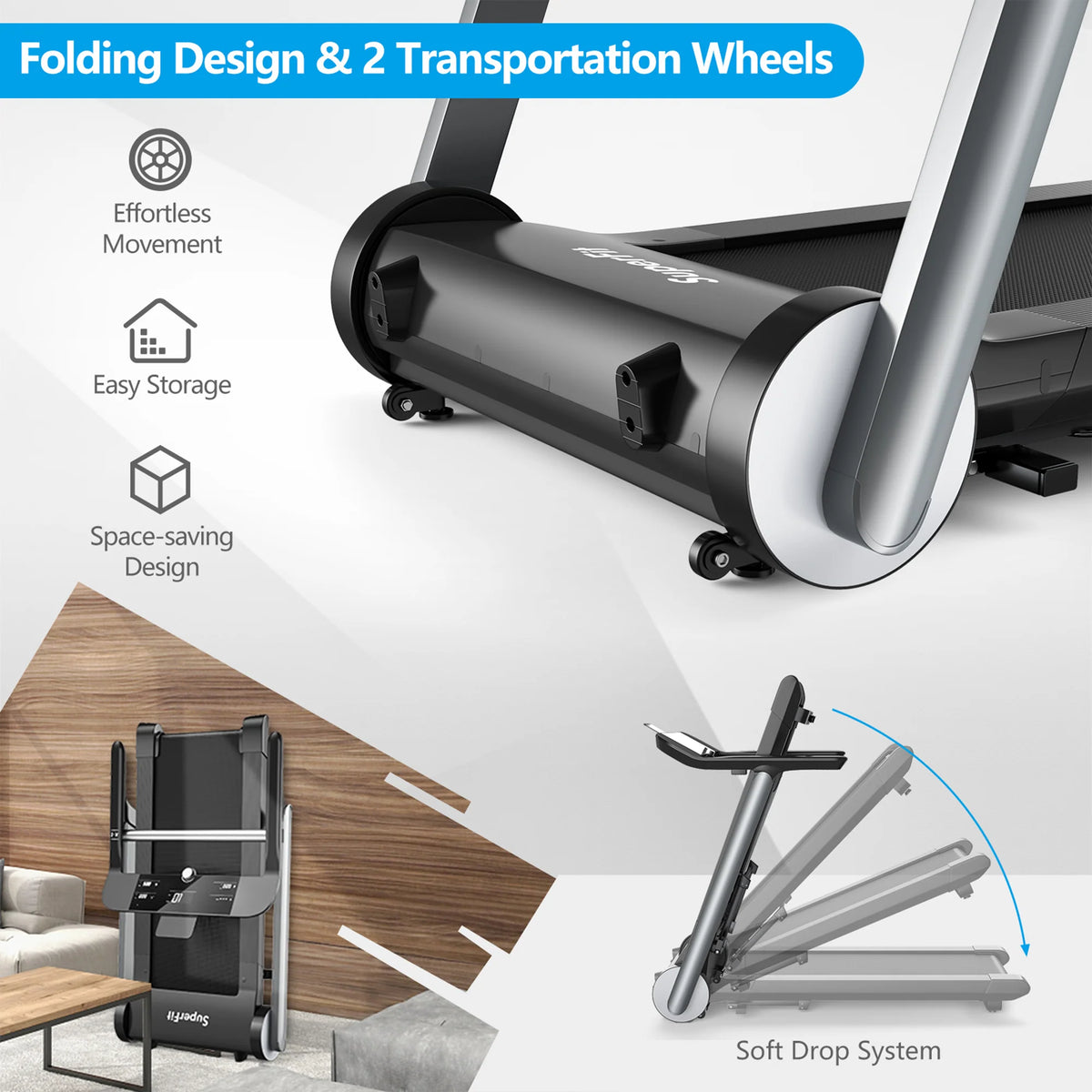 Electric Folding Treadmill S173516