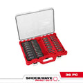3/8 in. Drive Metric and SAE Deep Well Impact Socket Set 36-Piece E70819
