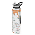 32oz Tritan Leakproof Clear Water Bottle with Straw Q9996