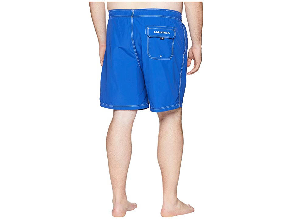 Men's Big and Tall Solid Quick Dry Swim Trunk K241