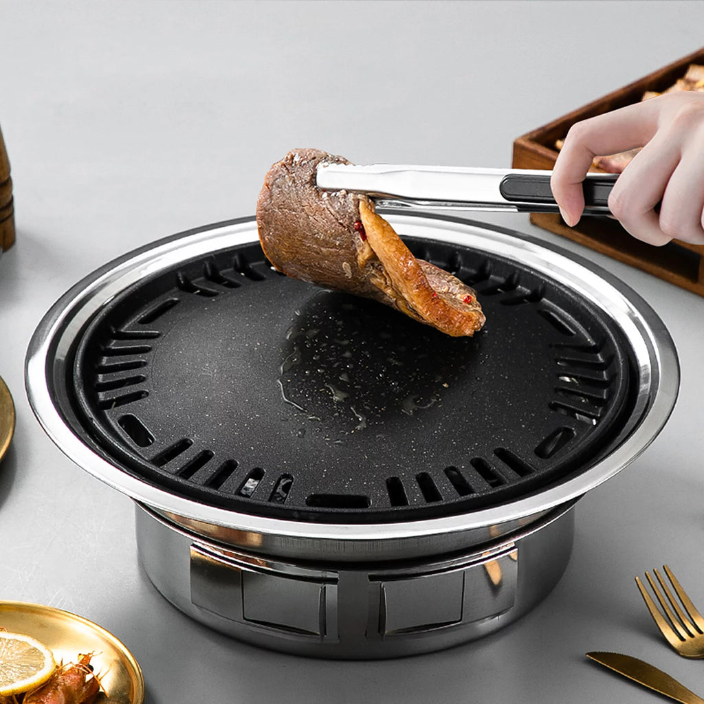 Charcoal Grill Non-stick Portable Stainless Steel BBQ Grill M53838