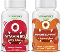 Kids Vitamin B12 Elderberry Zinc C Chewables N1002