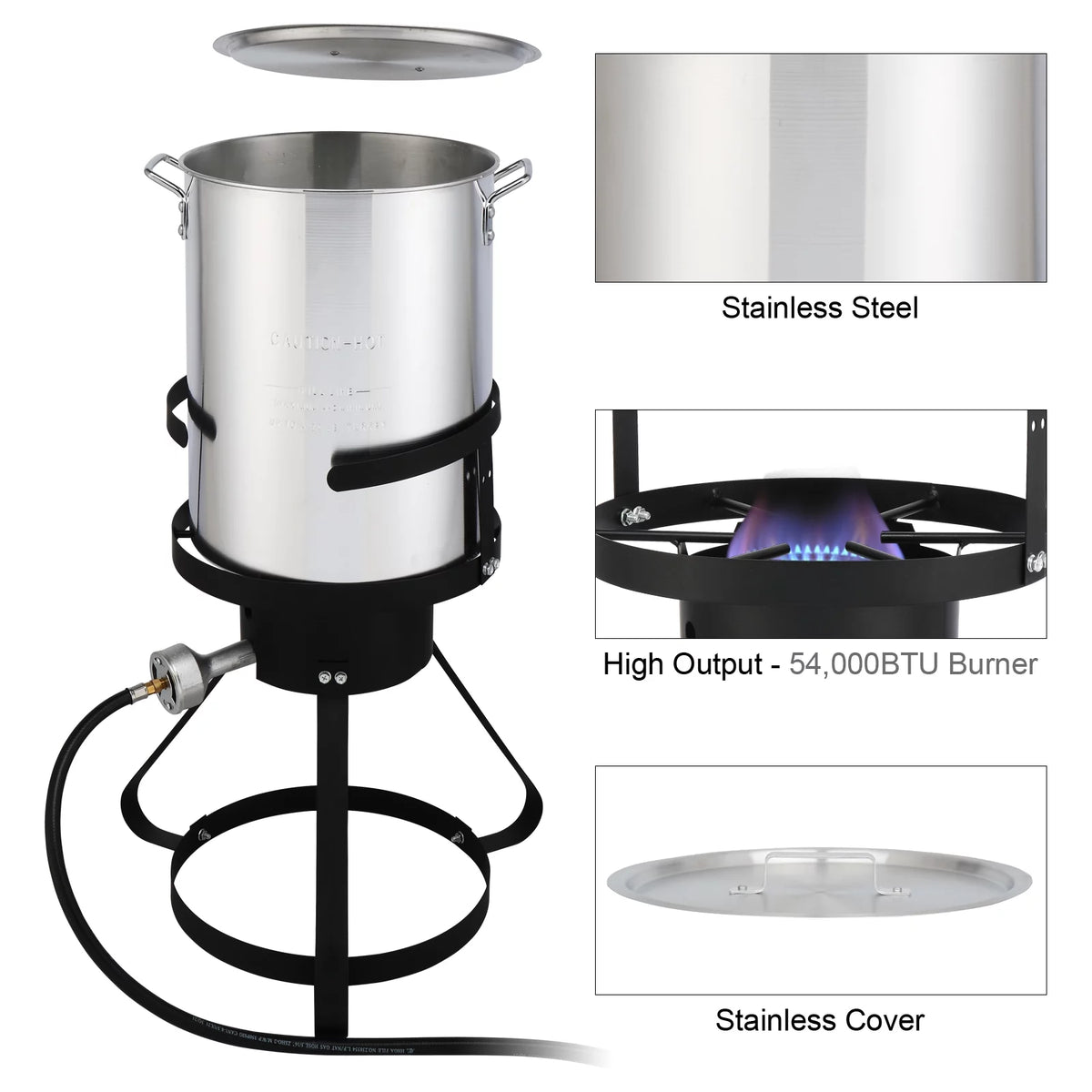 30qt Propane Outdoor Fryer Z516