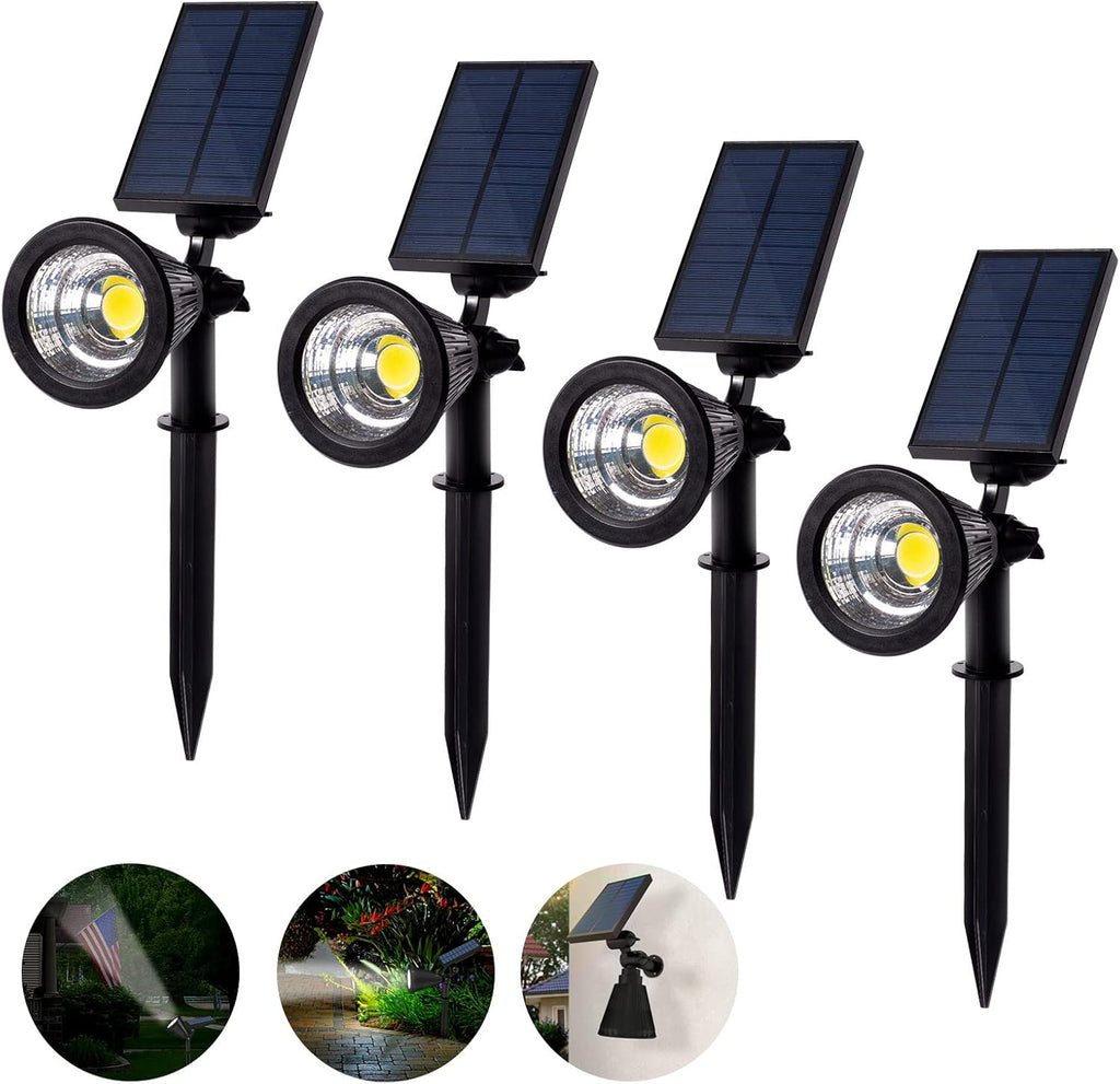 4 Pack Adjustable Solar Spot Lights G25630