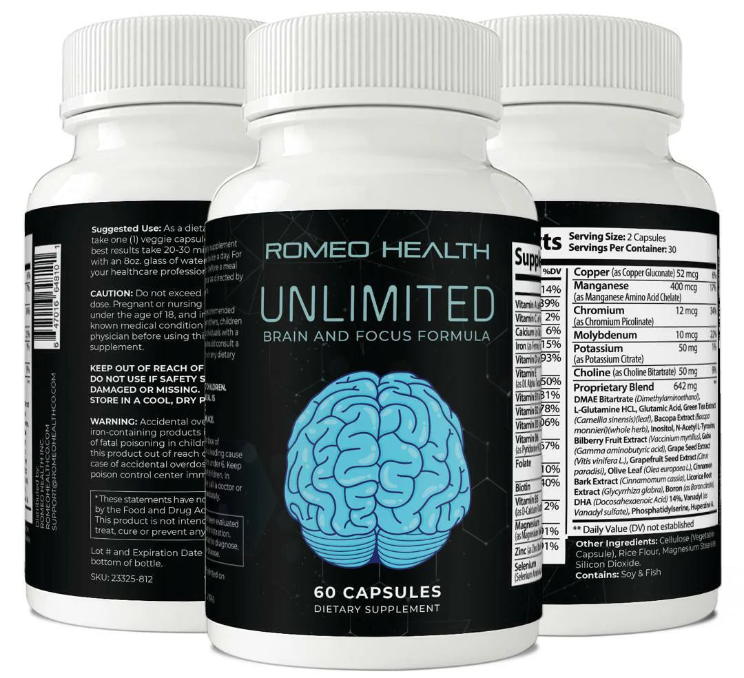 Brain Booster Supplement 60ct J326917