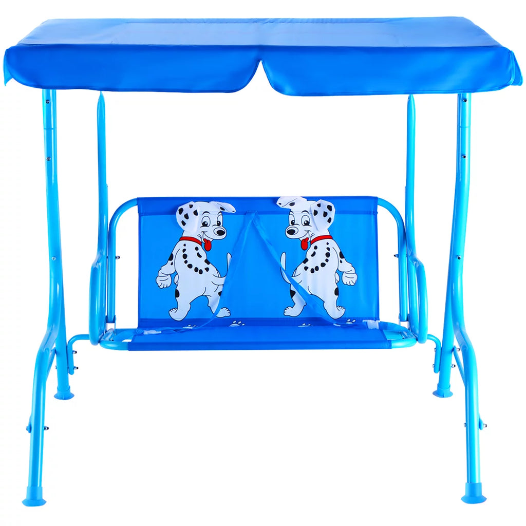 Kids 2 Person Patio Swing Chair with Canopy N3705
