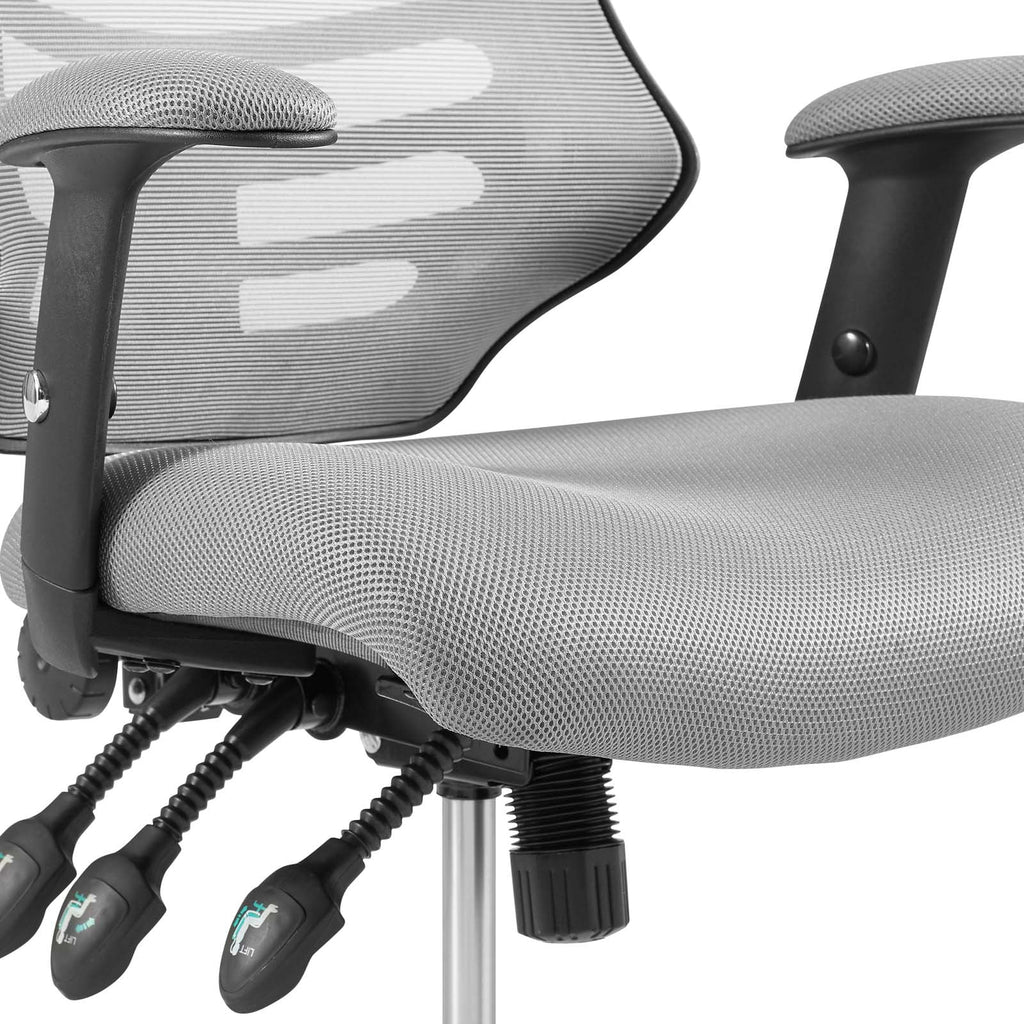 Gray Mesh Office Chair X440