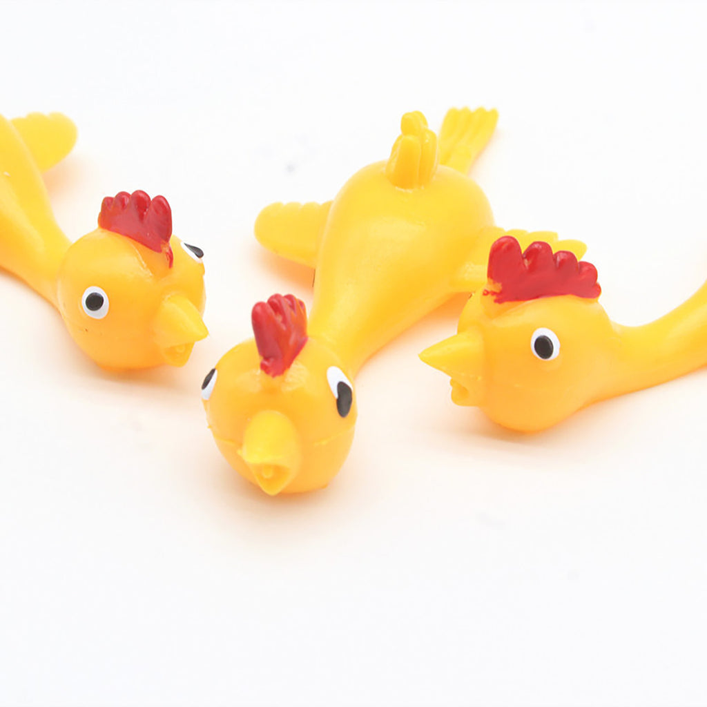 12 PCS Creative Ejection Chicken Toy V450771