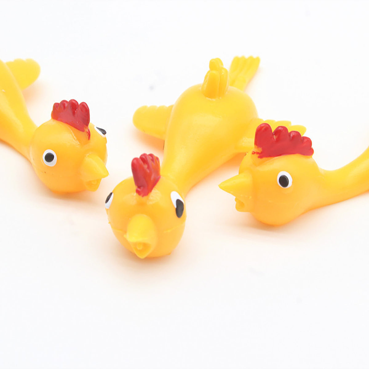 12 PCS Creative Ejection Chicken Toy V450771