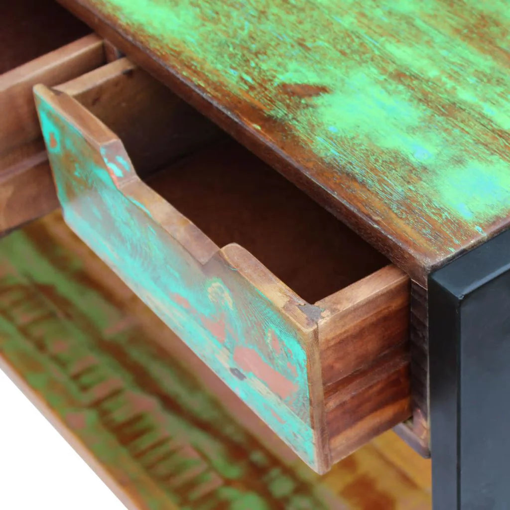Sideboard 3 Drawers Solid Reclaimed Wood T779571