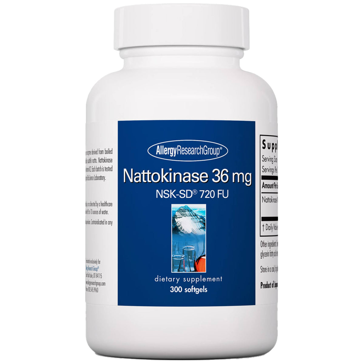 Nattokinase 36 mg 300 Softgels N582336