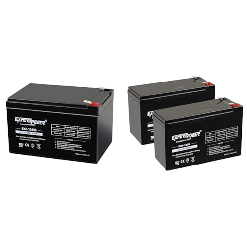 12 Volt 12 Ah Rechargeable Battery with F2 Terminals E388
