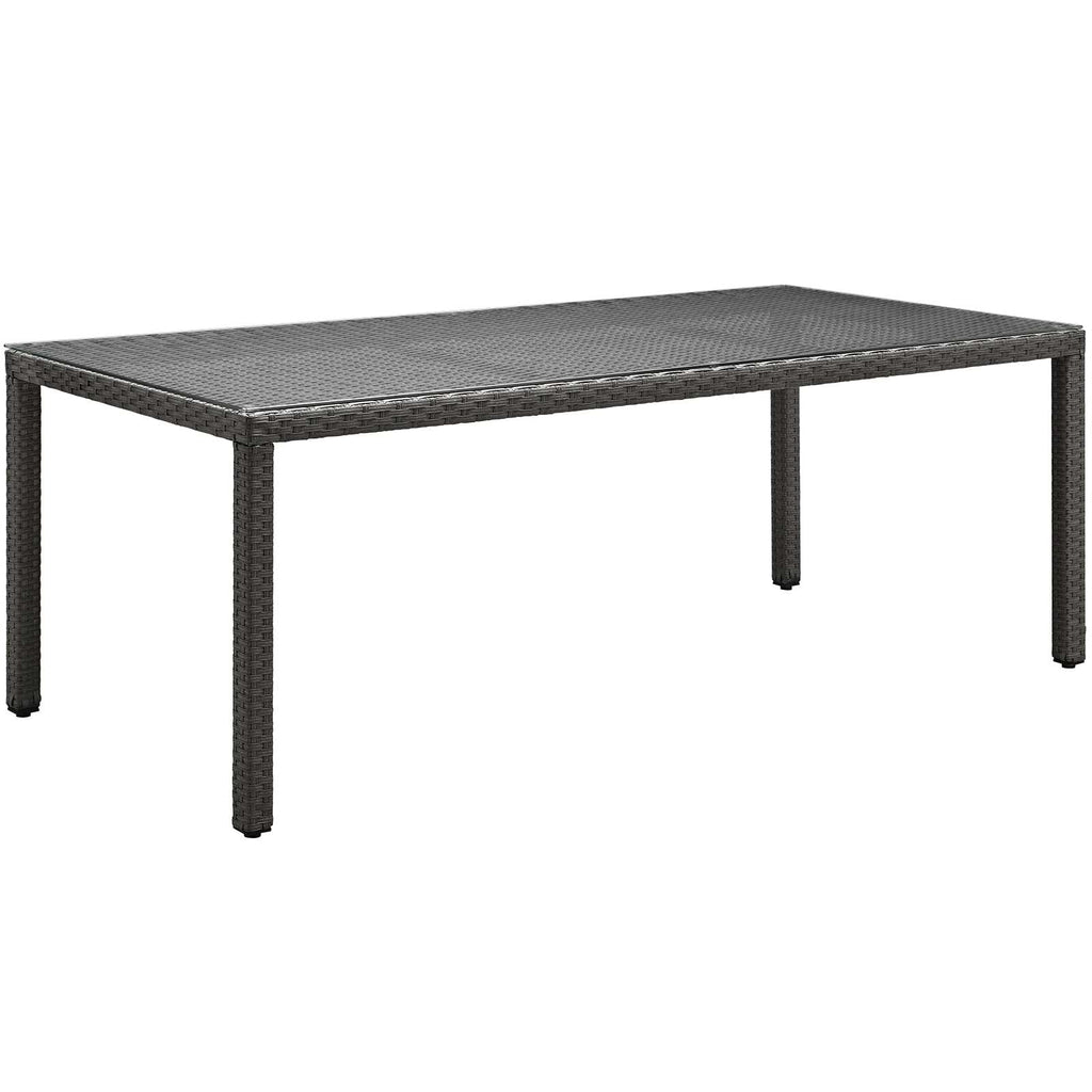 9 Piece Outdoor Patio Dining Set in Canvas Gray R7590