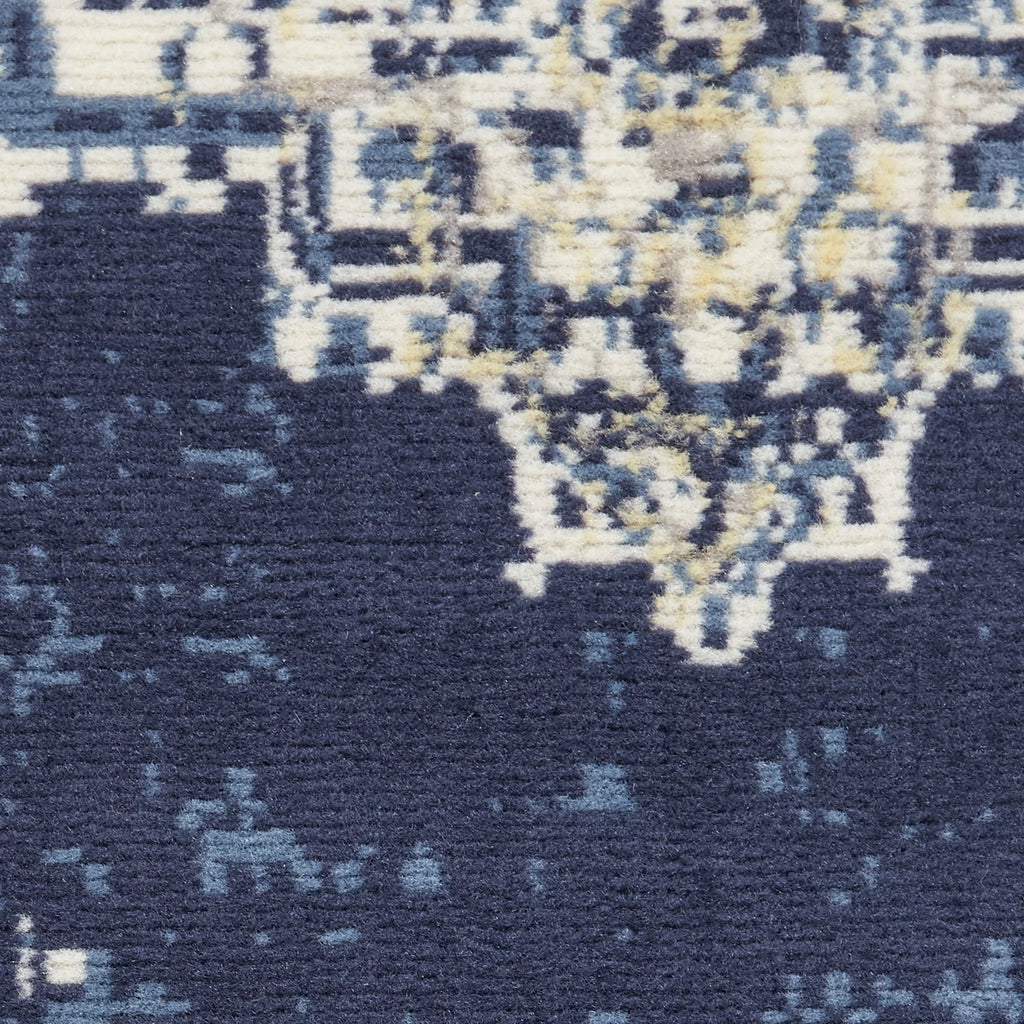 Navy Blue 7'10" x 9'10" Area Rug L142586