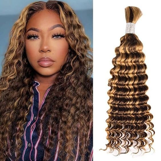 Deep Wave 100% Unprocessed Brazilian Virgin Human Hair 1 Bundle 100g Q556122