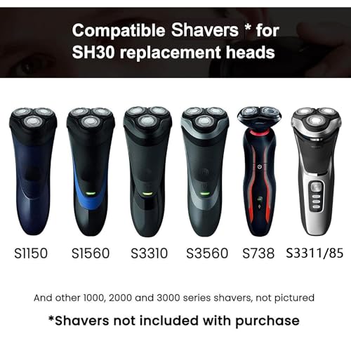 Replacement Heads for Philips Norelco Shavers Q6849