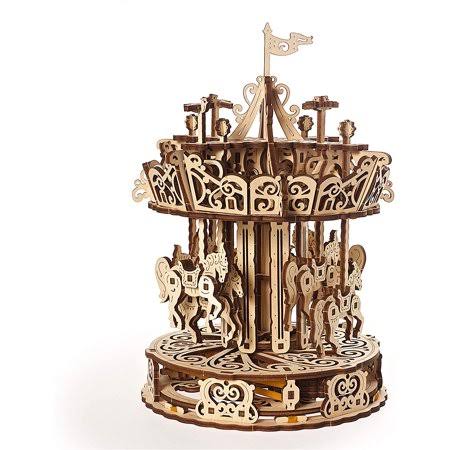Wooden Mechanical 3D Model Self-Assembling Craft DIY Kit I900644