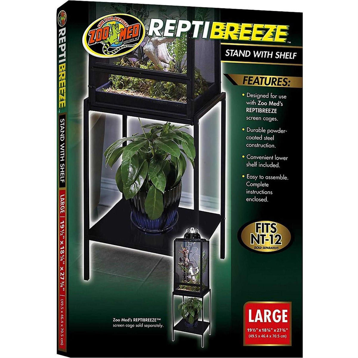 ReptiBreeze Stand with Shelf W404849