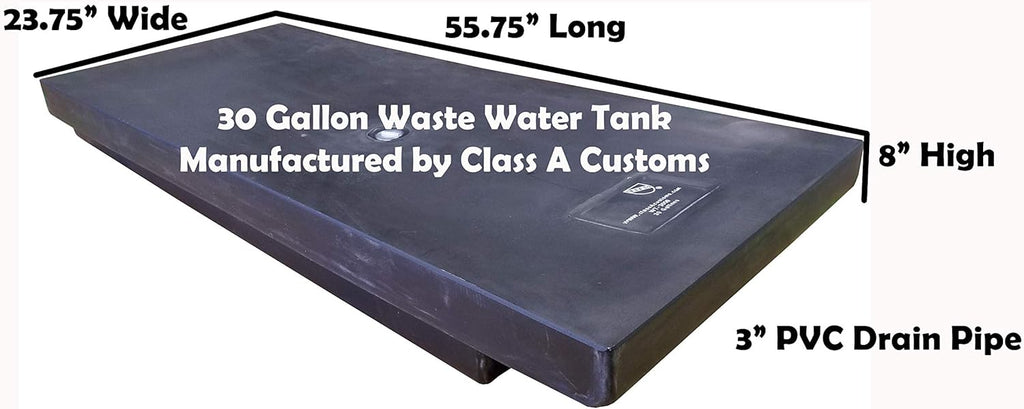 30 Gallon Black Water Holding Tank U63036
