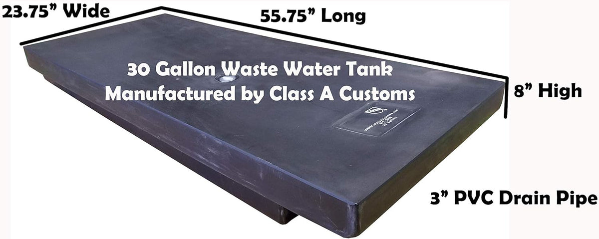 30 Gallon Black Water Holding Tank U63036