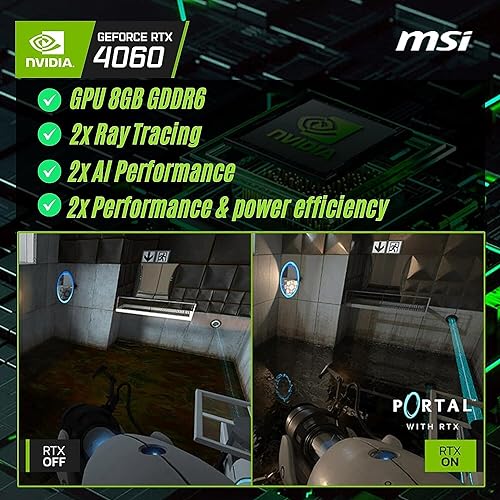 15.6" FHD 144Hz Gaming Laptop Intel Core i7-12650H NVIDIA GeForce RTX 4060 32GB DDR5 RAM 1TB SSD Translucent Black J5769