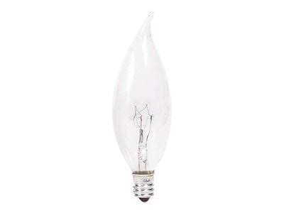 40W Incandescent Light Bulb, Candelabra Base, 24/Pack X26281