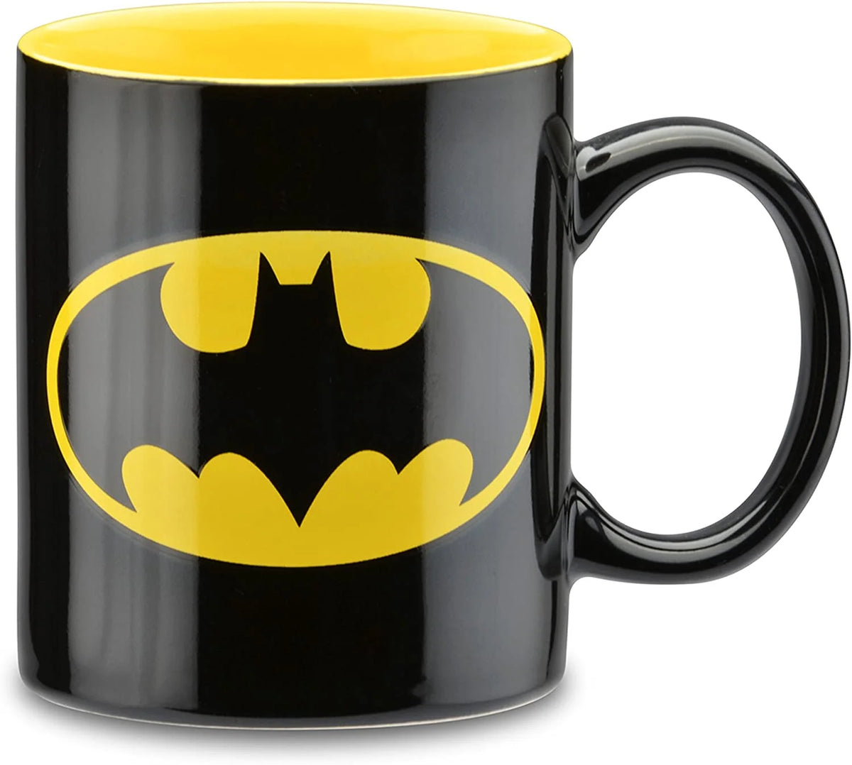 Batman Single Serve Coffee Maker, 12 oz, Black/Yellow J680