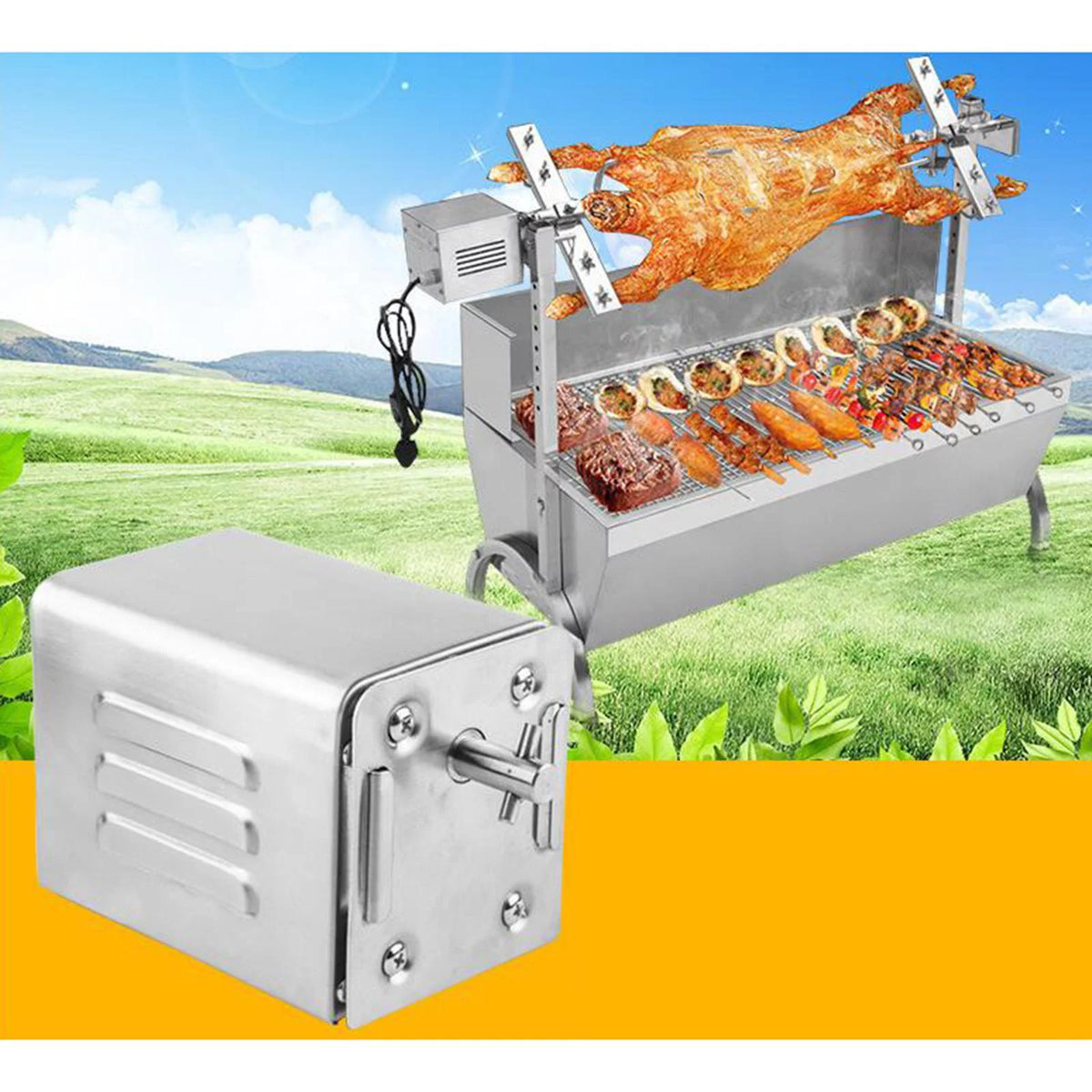 Rotisserie Motor Electric Motor 3-5RPM F21231