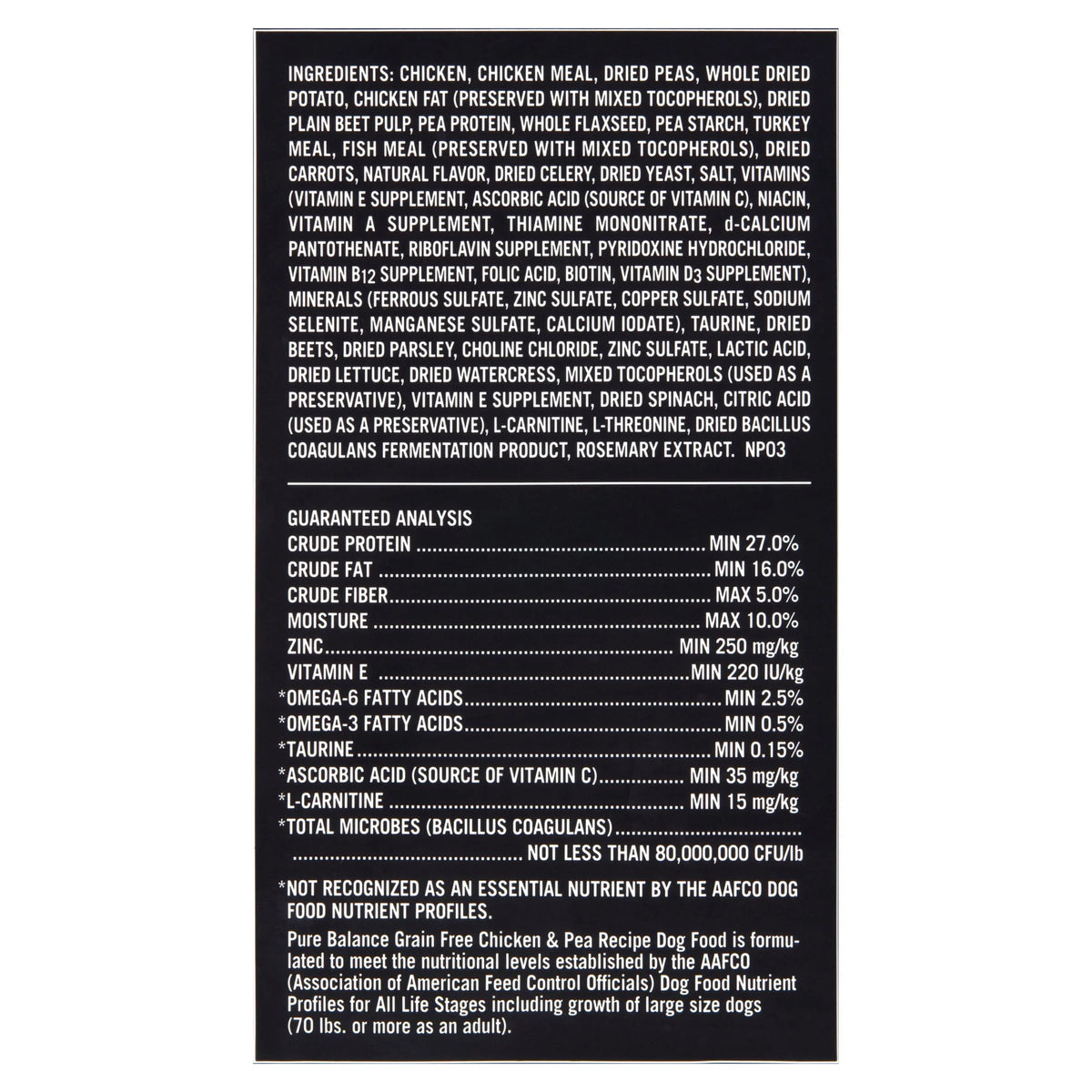 Grain-Free Dry Dog Food, 11 lbs R51194