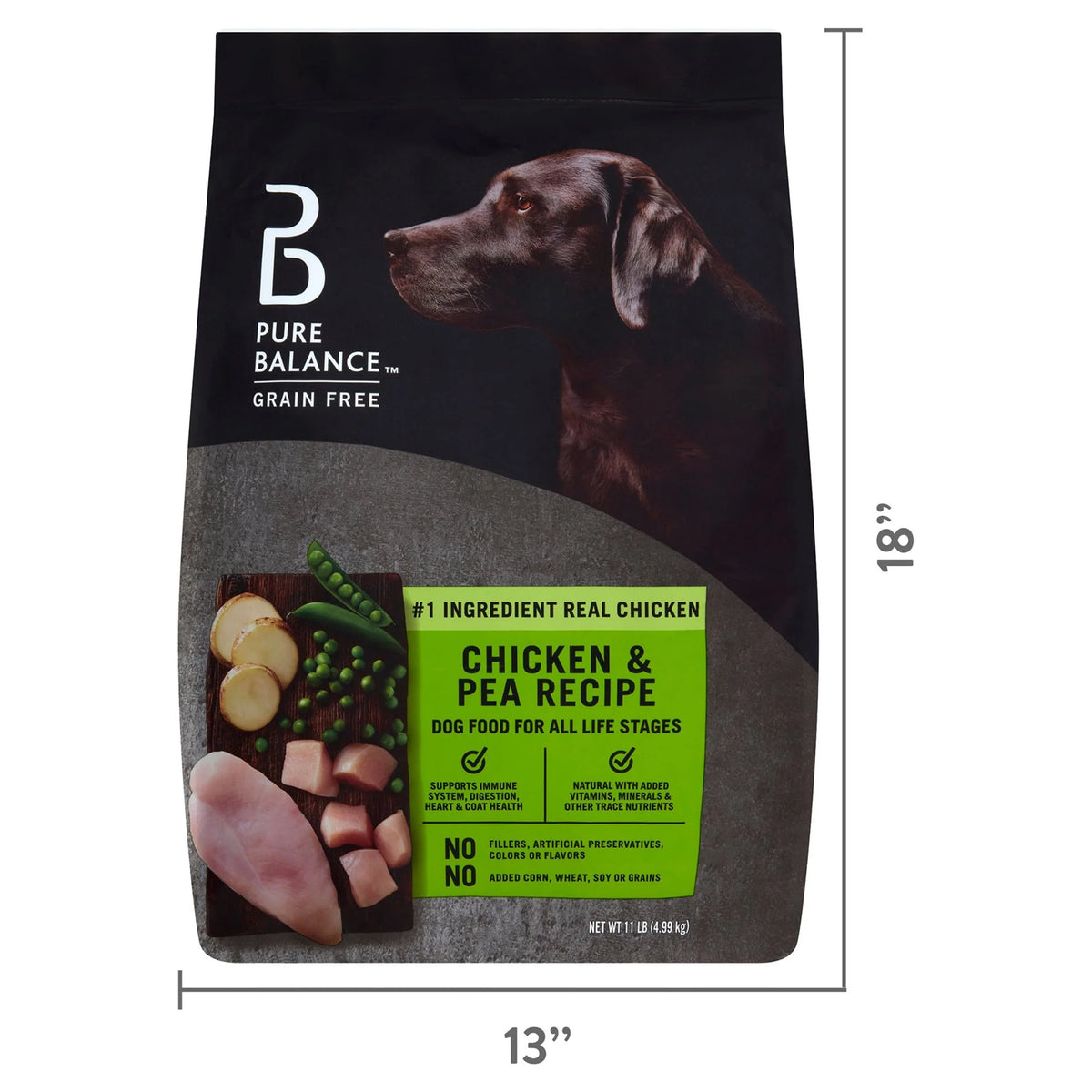 Grain-Free Dry Dog Food, 11 lbs R51194