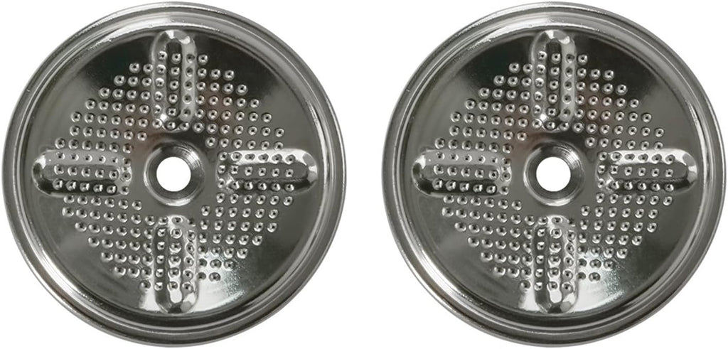 Pack Of 2 Round Stainless Steel Coffee Filter Basket X99178