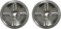Pack Of 2 Round Stainless Steel Coffee Filter Basket X99178